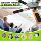 thumbnail image 3 of 10PCS Ceiling Fan Filters Activated Carbon Air Filters Universal Home Self-Adhesive Ceiling Fan Blades Filters, 3 of 5