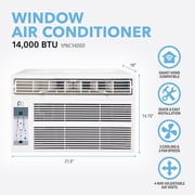 Perfect Aire 14000 BTU 115 V Window Air Conditioner w/Remote 550 sq ft