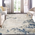 thumbnail image 3 of Washable Living Room Rug, Modern Abstract Soft Non-Slip Accent Rug, Indoor Floor Carpet for Bedroom, Bathroom, and Kitchen, 3 of 9