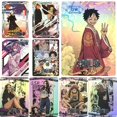 thumbnail image 2 of Tarjeta MR GR de One Piece, Roronoa Zoro Nico Robin Trafalgar D. Tarjeta de colección poco común de la ley del agua, regalo de cumpleaños y Navidad, juguetes de juego, 2 of 4