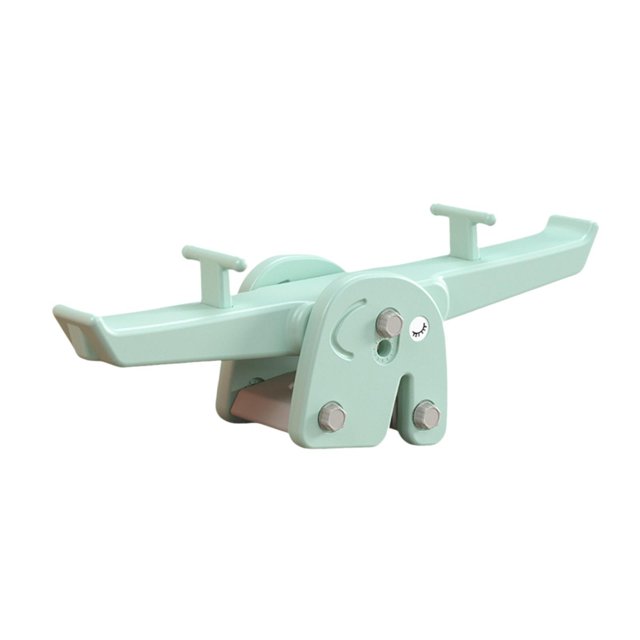 Lipstore Costzon s Totsaw Seesaw Jouets d'Extérieur Train d'Équilibre avec Poignées Extérieur Vert