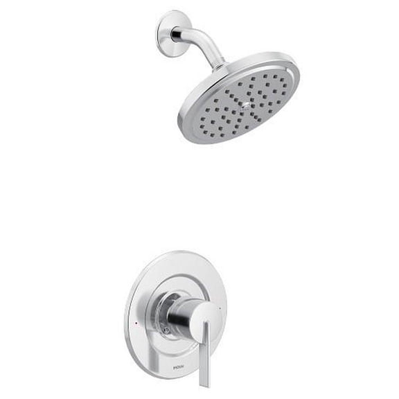 Moen T2262EP Cia One Handle Single Function Shower Faucet in Chrome (Trim Only)
