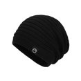 thumbnail image 1 of Gorro de lana de invierno cálido con protección auditiva, gorro de lana para mujer, gorro de lana de punto versátil y moderno., 1 of 1