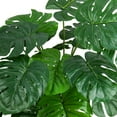EDIMENS 28'' Artificial Monstera Plant, Silk Tropical Palm Tree with