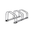 thumbnail image 3 of Heavy Duty Freestanding Bike Floor Stand – Dual Cycle Parking Rack for Garage and Home – Fits 22-28 Inch Wheels & Up to 2.2 Inch Tire, 3 of 8