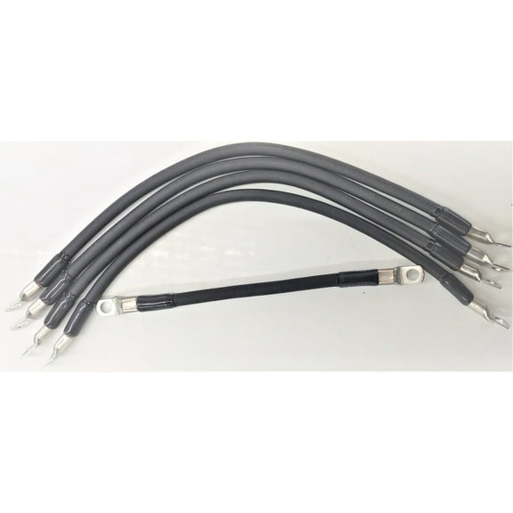 True® 4-Gauge Battery Cable kit for EZGO HD TXT 48Volt, Heavy Duty Golf Carts