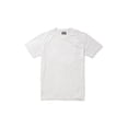 thumbnail image 2 of T-Shirt Blanc à Col Rond à Dos Ouvert Adaptatif pour Hommes, 2 of 6