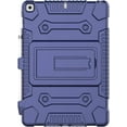 thumbnail image 4 of Feishell for iPad 10.2 Case with Pencil Holder, 2019 7th Generation iPad Case, Lightweight Full Body Rugged Heavy Duty Bumper Case for iPad 7th Gen 10.2 2019 Release, Darkblue, 4 of 7