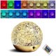 thumbnail image 1 of Lámpara de mesa decorativa LED con efecto de ondas de agua, 16 colores, luz nocturna con control remoto para decoración de dormitorio., 1 of 4