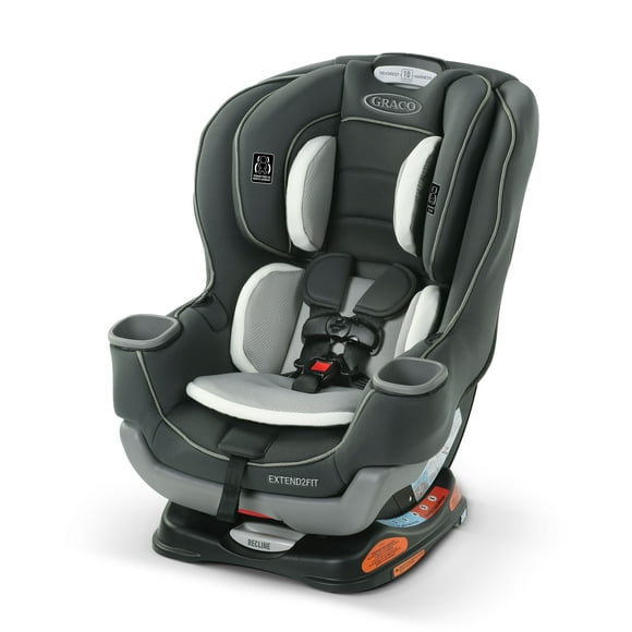 Siège d’auto convertible 2-en-1 Graco Extend2Fit, 1,8 à 30 kg (4 à 65 lb), harnais orienté vers l’avant et vers l’arrière Carter