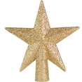 thumbnail image 1 of Decoración para árbol de Navidad Ornativity Estrella dorada con purpurina 5 cm, 1 of 5