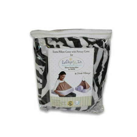 Double Blessings Nursing Pillow - Double Blessings - Extra Changeable Pillow & Privacy Cover - fits San Diego Bebe Twin and EZ-2-Nurse Twins Nursing Pillows (Covers only - pillow inserts are not included)