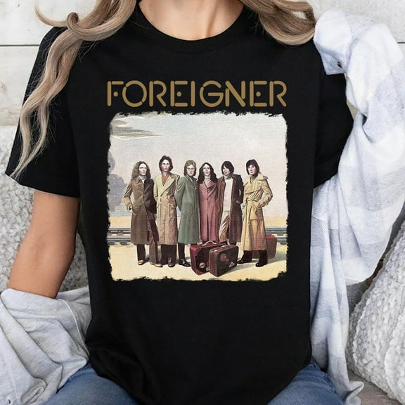 The Foreigner Rock Band Album, Retro 80s Album, The Foreigner