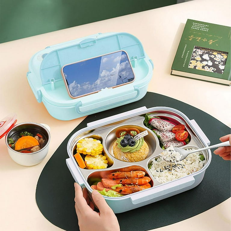 Stainless Steel Microwave Safe Lunch Box, For School
