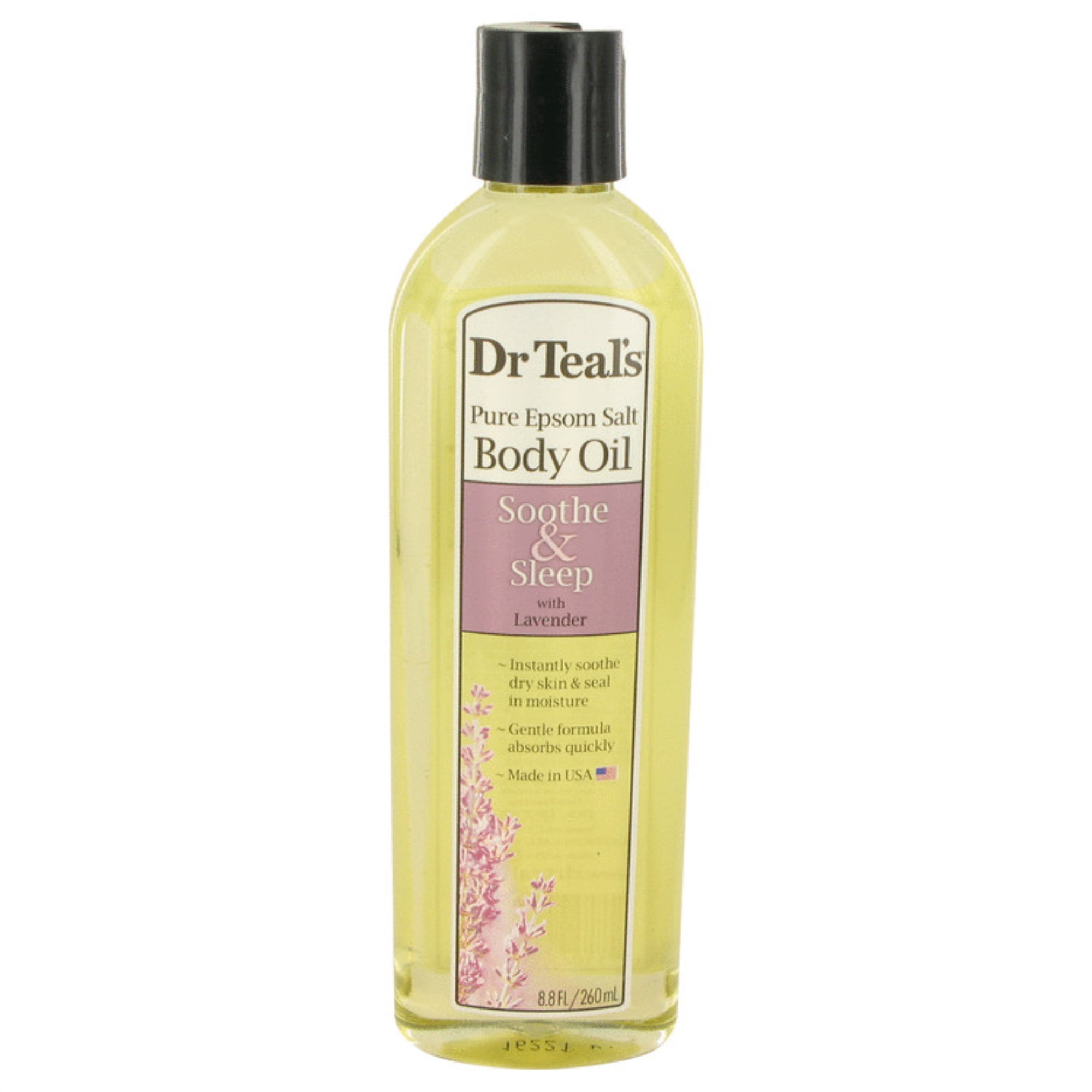 Pure Epsom Salt Body Oil Sooth & Sleep with Lavender 8.8 oz Walmart
