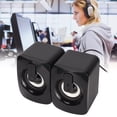thumbnail image 4 of Mini Computer Speaker, Wired Computer Speaker Stereo Less Distortion Plug And Play  For PC, 4 of 8