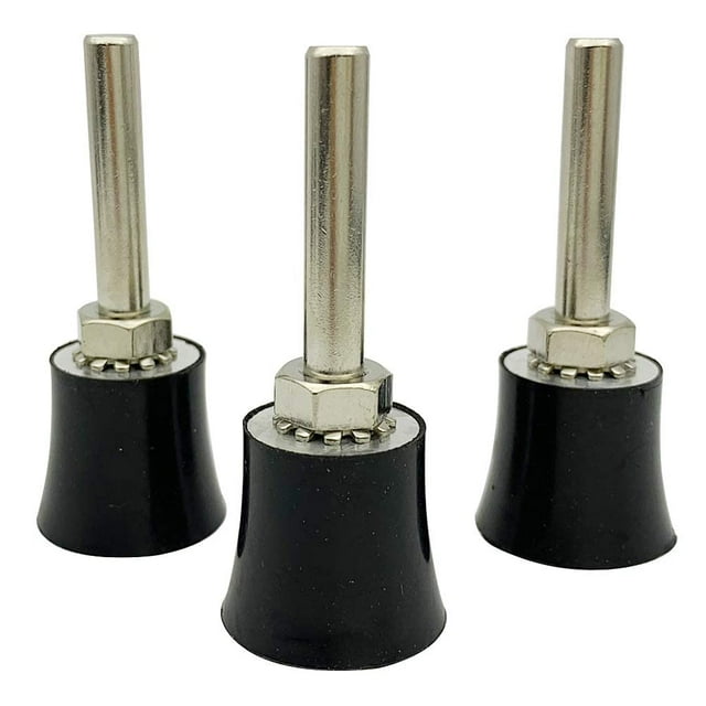 3 Pack Disc Pad Holder Adapter with 1/4" Shank, 1in Quick Change Disc Pad Holder Roloc Sanding Disc Holder, Roloc Adapter Roloc Disc for Polishing Sanding Surface Preparation
