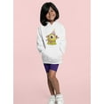 thumbnail image 2 of Happy Birthday Cute Monster Hoodie Juniors -Image by Shutterstock,  Small, 2 of 4