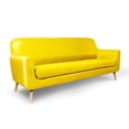 thumbnail image 2 of Sofa Kessa Muebles Arizona Amarillo, 2 of 3