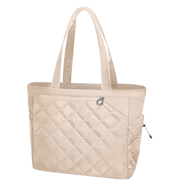 Tote Hand Wating Water Impermeable Ajuste 2-4 Bolso hombro la raqueta tenis (beige)