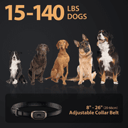 Patpet 4200ft IPX7 Waterproof Dog Training E Collar with 3 Modes for 15-140 Lbs Dogs
