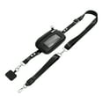 thumbnail image 2 of Adjustable Phone Lanyard Crossbody Strap with Detachable Wallet and ID Window Multi-purpose Cell Phone Storage Bag for Travel and Daily Errands, Black, 2 of 5