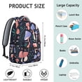 thumbnail image 6 of Mushroom Themed Campus Bookbag for Teens, Organized Interior for Laptop and Notebooks, Comfortable Carry, Ideal Gift for College School Students Life, 6 of 6