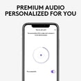 thumbnail image 5 of Auriculares con cancelación de ruido premium Logitech Zone 950 con ANC híbrido, Bluetooth, USB-C, USB-A, certificados para Zoom, Google Meet, Google Voice y Fast Pair - Grafito, 5 of 5