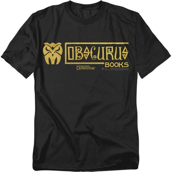 Fantastic Beasts The Secrets of Dumbledore T-Shirt Obscurus Books Logo Unisex Graphic Tee For Men & Women