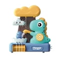 thumbnail image 1 of BAÑO Baby Shower Juguete Dinosaurio Dinosaur Lindo Edge Strong Sucker Batin Batin Toy, 1 of 6