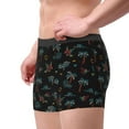 thumbnail image 3 of Bingfone Hawaiian Style Men's Underwear - Casual Stretch Boxer Briefs-Small, 3 of 7