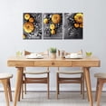 thumbnail image 4 of Black And White Pumpkin Wall Paintings Canvas Wall Art For Kitchen Boho Wall Decor For Dining Room Living Room Wall Decorations For Restaurant Prints Wall Pictures Artwork Home Decoration 3 Piece Set, 4 of 6