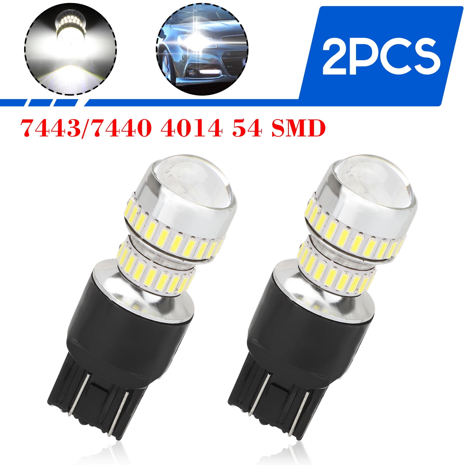 3157 LED Reverse Light Bulbs, EEEkit 2600 Lumens 4014SMD 3056 3156 3057