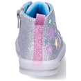 thumbnail image 4 of Athletic Works Toddler Girl High Top Light Up Shoes with On/Off Power Button, 4 of 5