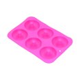 thumbnail image 2 of Silicone Donut Pans, DIY Donut Molds Easy Clean Safe Non Stick  For Baking Lovers, 2 of 8