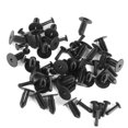 thumbnail image 1 of S SERENABLE 30Pcs Nylon Fasteners Push Type Retainer Clips Kits, 7mm Bumper Liner Engine Panel Clips for 1249900492 B29, 1 of 9