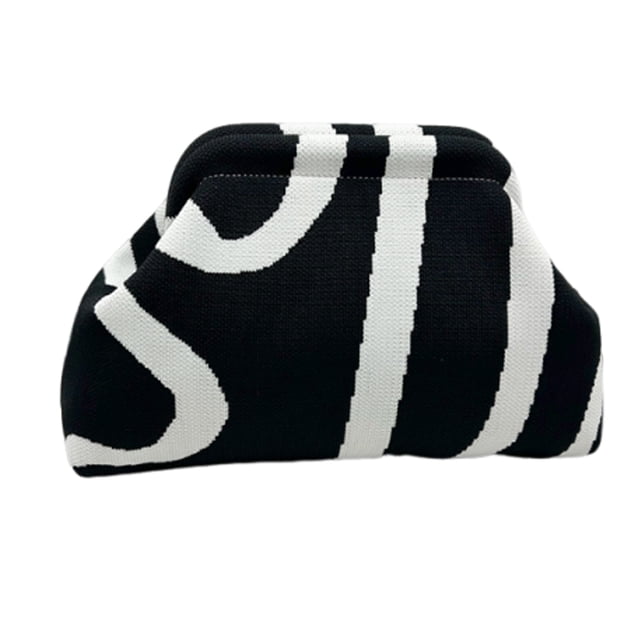 Guardurnaity Bolso de verano para mujer, compacto, resistente y duradero, grande, perfecto para compras de verano y accesorios fotográficos. Bolsas de mensajero y de hombro Rayas blancas