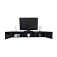 thumbnail image 1 of Repisa FLOTANTE DECOMOBIL para TV Minimalista Negro Mate, 1 of 3