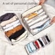 thumbnail image 2 of Cajón de almacenamiento plegable de malla para dormitorio, caja organizadora de ropa interior, pantalones, bolsa de almacenamiento portátil, 2 of 4