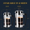 thumbnail image 2 of Cafetera de prensa francesa ESPRO P5 530 ml negra, 2 of 9