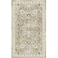 thumbnail image 6 of MJIAexp 3'x5' Moroccan Bedroom Rug Washable Vintage Boho Area Rug Non-Slip Accent Throw Rug Stain Resistant Floor Carpet for Kitchen Entryway Bathroom Living Room Office Floral Beige, 6 of 9