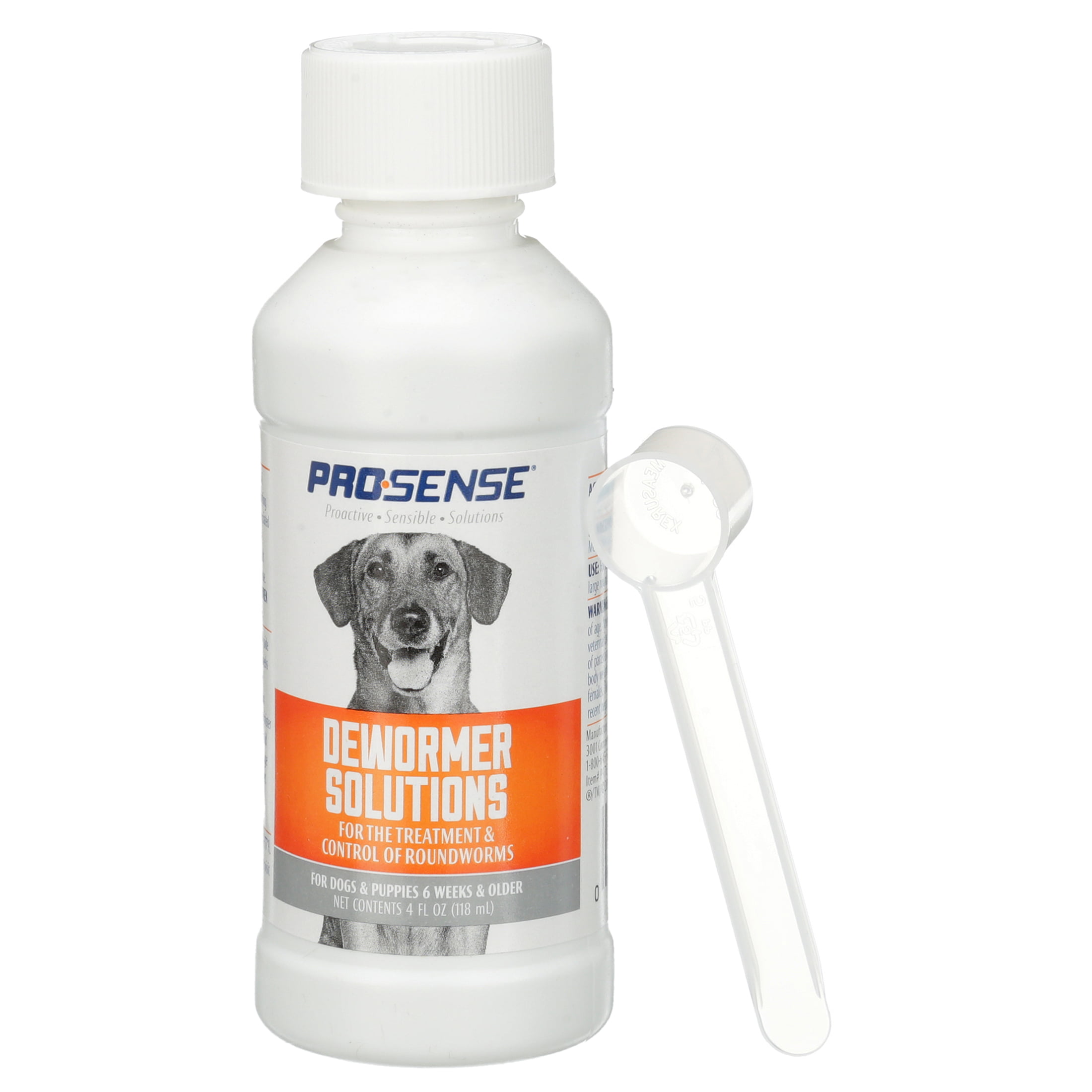 Pro Sense Dewormer Solutions Roundworm Treatment For Dogs 4 Oz Walmart Com Walmart Com