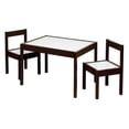 thumbnail image 4 of Mainstays 3-Piece Kids Table Set for Toddlers and Children, Wood, Espresso Finish, 4 of 10