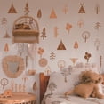 thumbnail image 2 of EXTRA 15% OFF Rainbow Alpaca Forest Tree Wall Stickers Nordic Children's Room Decoration Pvc Small Tree Stickers, 2 of 6