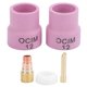 thumbnail image 1 of High quality Welding set nozzle OCIM12# red ceramic welding cup with, 1 of 5