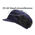 thumbnail image 2 of Jiibva Cloth Work Hat Chic Food Service Work Wear Cooking Hygienic Cap Smoke-proof Dust Breathable Mesh Chef Hat Hotel Restaurants, 2 of 7