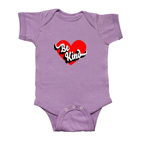 

Inktastic Be Kind Big Red Heart Gift Baby Boy or Baby Girl Bodysuit