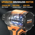 thumbnail image 2 of Cordless Impact Driver and Drill Combo Kit (Tool Only) Compatible with Dewalt 20V Max Battery, 2 of 7