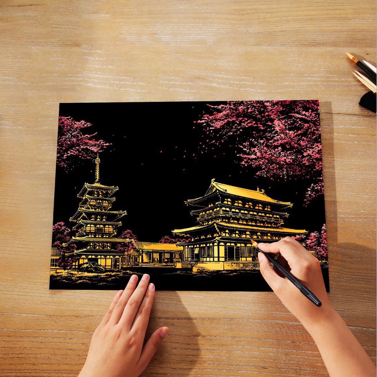 その他 Artbeats French Towns & Villages ZZwxWA Flash Deals Colorful City Series City Night Scene