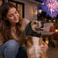 thumbnail image 4 of Noise Cancelling Ear Wrap, Dog Ear Muffs Noise Protection Firework Thunder Vacuum, Dog Head Wrap, Adjustable Dog Ear Protection Wrap for Dog Bathing Grooming Thunder Storm, 4 of 6